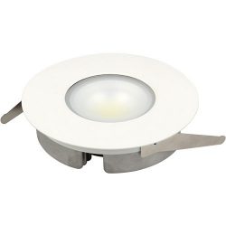Downlight Led Empotrable Redondo 15W Ø126 140º Dimable IP44 Nicia Opal